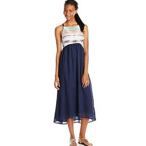 Roxy All Washed Out Cross Back Dress M